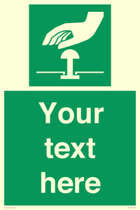 Custom Safe condition: Emergency stop button